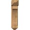 Ekena Millwork Imperial Arts and Crafts Rough Sawn Bracket w/ Offset Brace, Western Red Cedar, 8"W x 24"D x 36"H BKT0806X24X36IMP03RWR - alternate 3